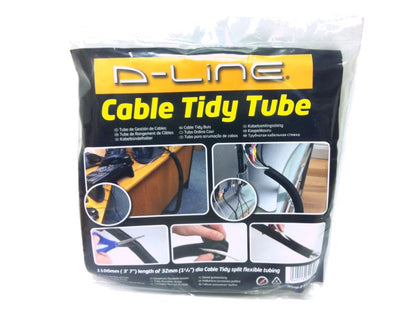 D-LINE Cable Tidy Tube 1.1m BLACK