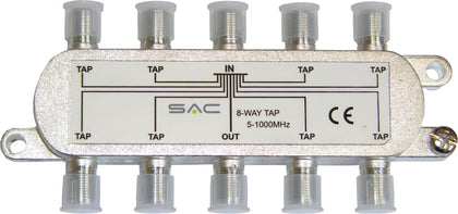 8 way tap. 28dB. Class A shielded