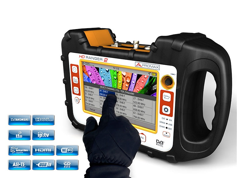 Promax Hd Ranger Plus PROMAX HD Ranger 2 Spectrum Analyser *NEW – PlutoDirect