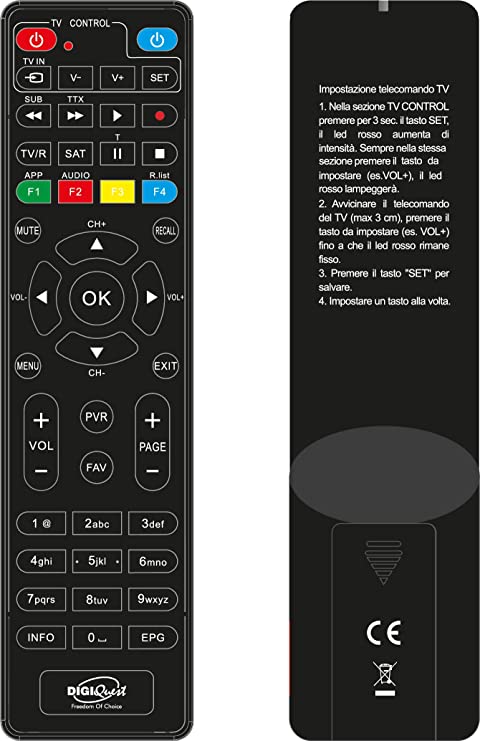 Digiquest Q10 Tivusat HD Satellite Receiver