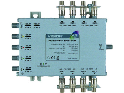 VISION V5 Multiswitch 5x8 EVO