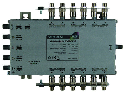 VISION V5 Multiswitch 5x12 EVO