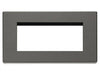 SCREWLESS Outlet Black Nickel 4 Module