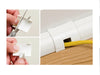D-LINE 22 x22mm x 1/4" CABLE OUTLET White
