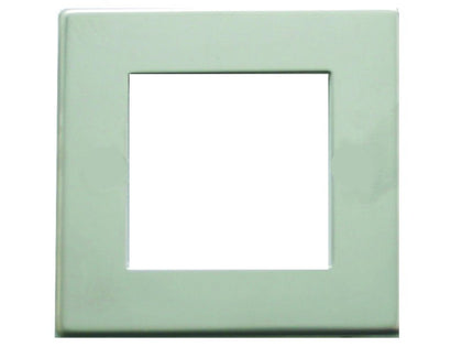SCREWLESS Outlet Polished Chrome 2 Module