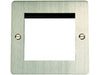 CLICK DEFINE Outlet S.Steel 2 Module