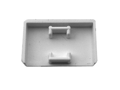 MINI TRUNKING 16x16mm Stop End White