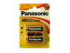 PANASONIC 'C' Alkaline Batteries (Pack 2)