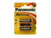 PANASONIC 'C' Alkaline Batteries (Pack 2)