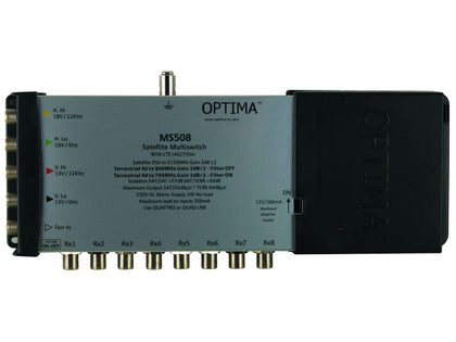 OPTIMA Multiswitch 5x8 LTE