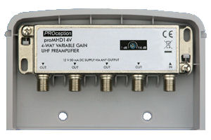 PROCEPTION 4 Way UHF Variable Masthead