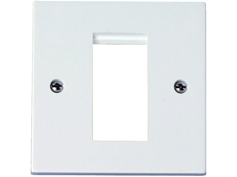 CLICK Outlet Polycarbonate 1 Module WHITE – PlutoDirect