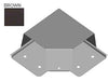 CABLEREADY Right Angle 2" (BROWN)
