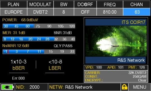 Rover TAB 5 ULTRA Professional Wideband Touch Screen Signal Analyser