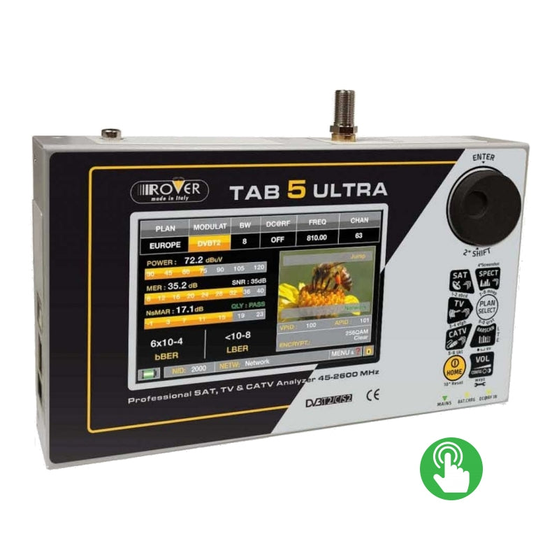 Rover TAB 5 ULTRA Professional Wideband Touch Screen Signal Analyser