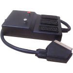 Scart-3 Scart Switched Av Selector