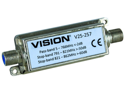 VISION Indoor Channel 57 4G LTE Filter