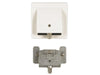 VISION 'F' Single Screened Outlet Plate