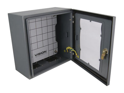 VISION WALL CABINET Outdoor Locking Grey