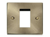 CLICK DECO Outlet Antique Brass 1 Module