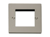 CLICK DECO Outlet Pearl Nickel 2 Module