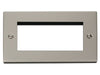 CLICK DECO Outlet Pearl Nickel 4 Module