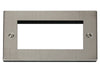 CLICK DECO Outlet Stainless Steel 4 Module