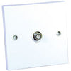 Budget 'F' Single Flush Outlet Plate