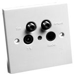 Triax Uhf-Fm/Dab-If Triplex Plate+Return