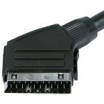 Scart-Scart 21 Pins Conn. Premium 1.5m