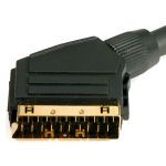 Scart-Scart 21 Pins Connected Gold 1.5m